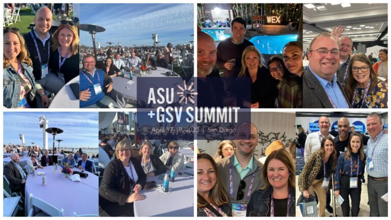 Snapshots from FLC gatherings at the 2023 ASU GSV Summit